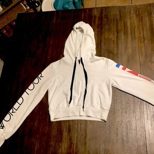 A white world tour jacket !